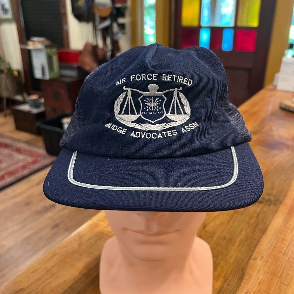 Air Force Retired Navy Blue Cap